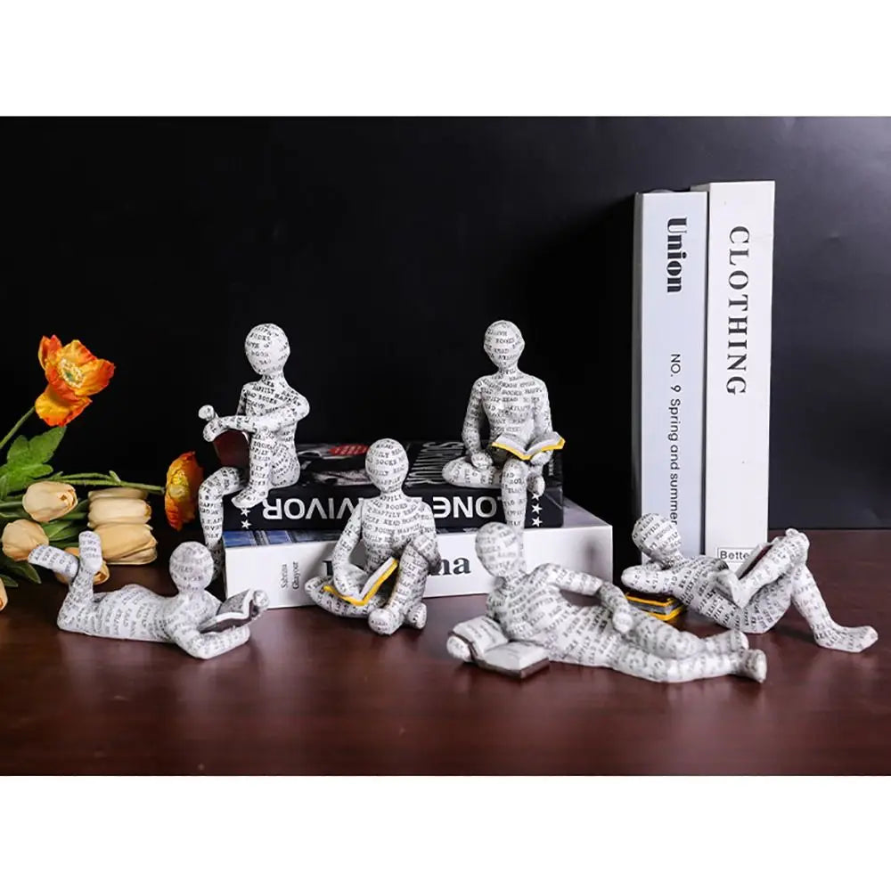 Reading Woman Figurine