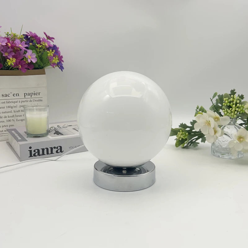 Art Glass Bedside Lamp