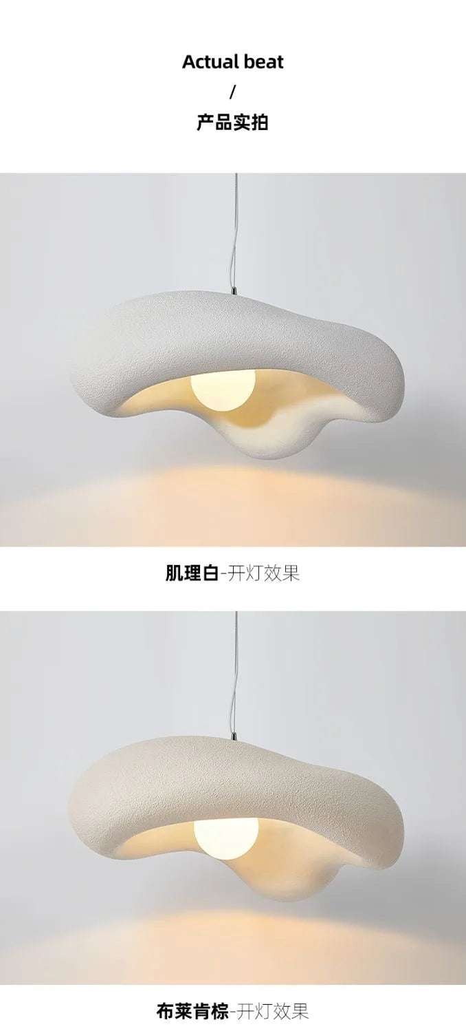 Wabi-Sabi Glass Arc Pendant Lamp