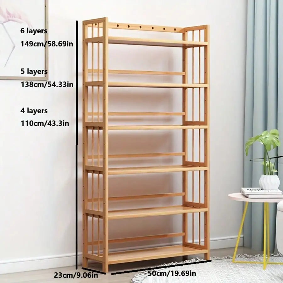 Bamboo Bookshelf