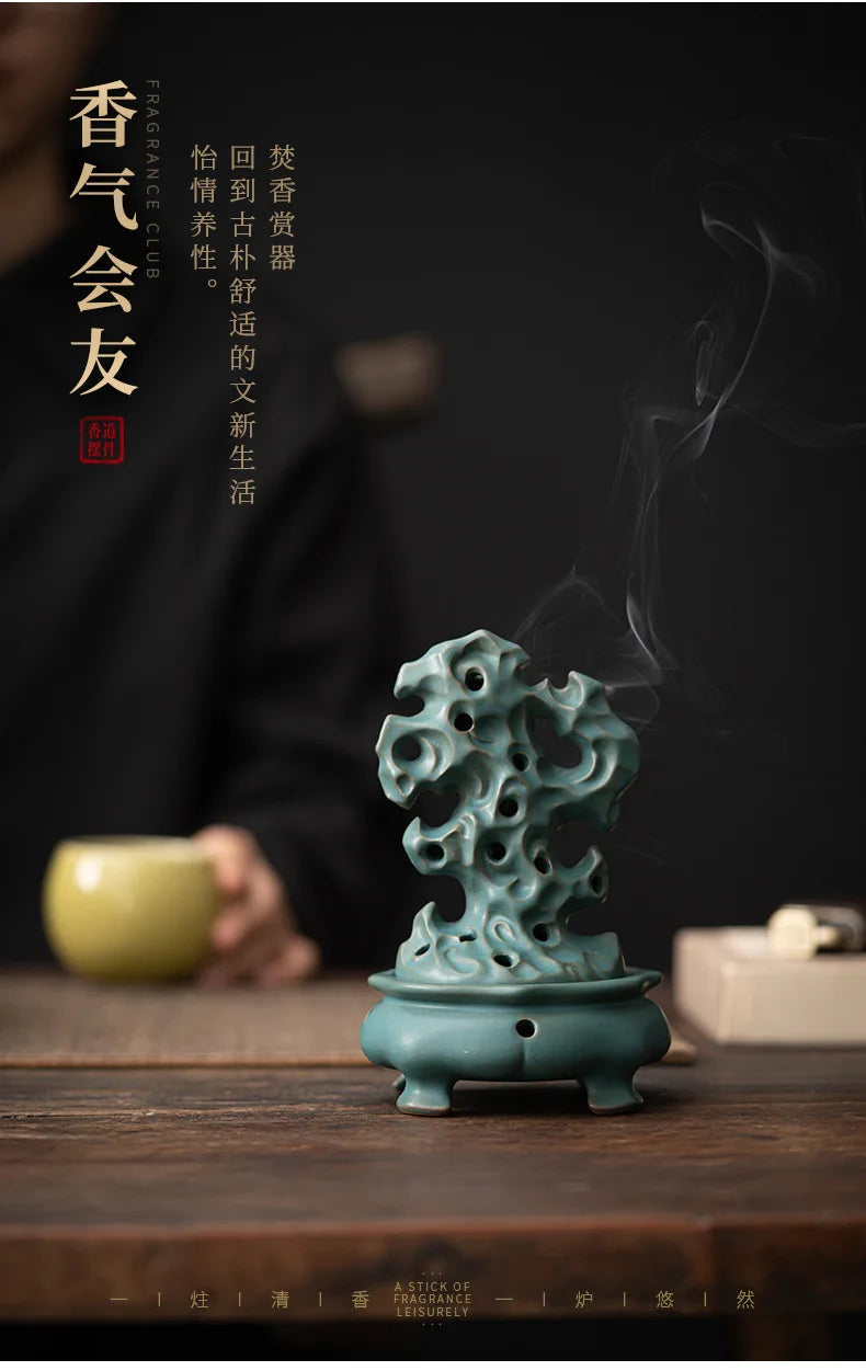 Zen Ceramic Incense Burner