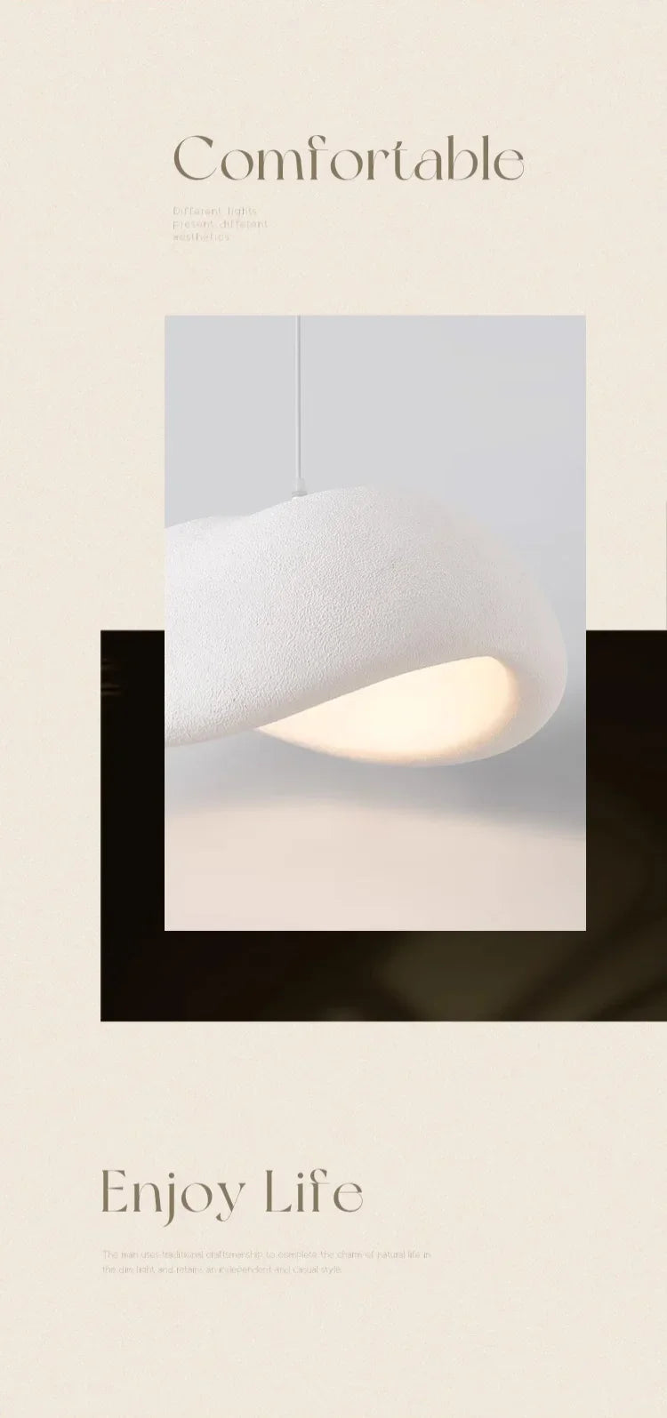 Wabi-Sabi Pendant Chandelier