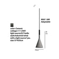 Nordic Cement Pendant Lamp