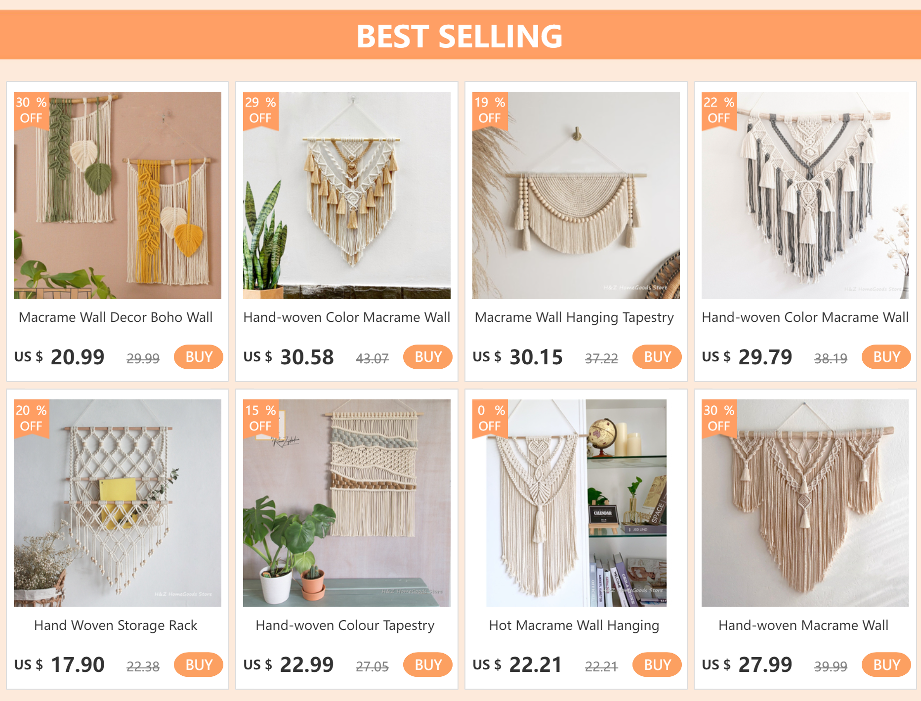 Boho Macrame Wall Hanging