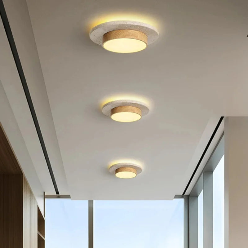 Wabi-Sabi Stone Ceiling Light
