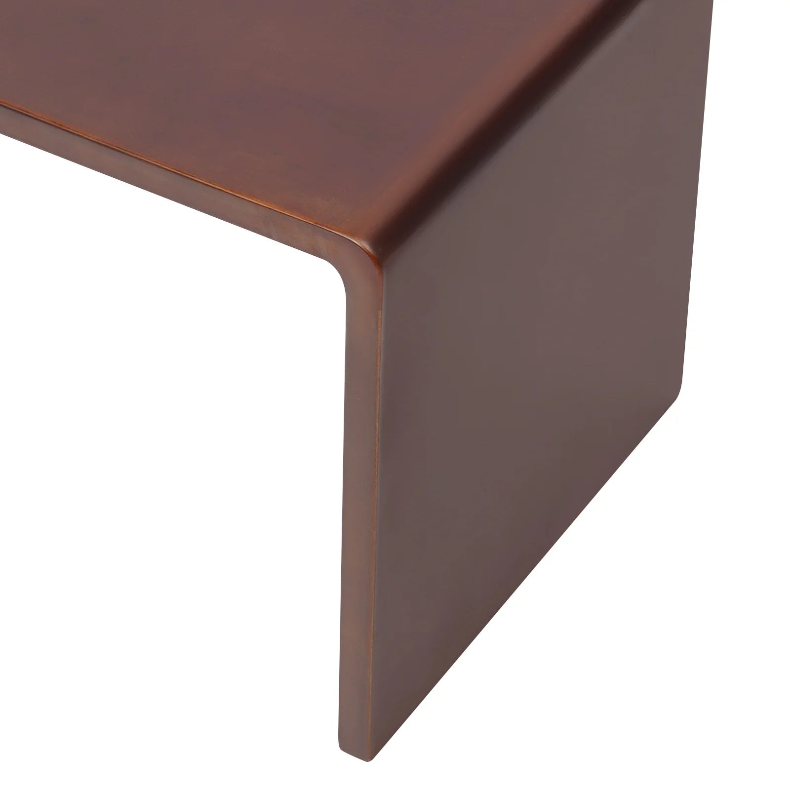 C-Shaped Sofa Side Table
