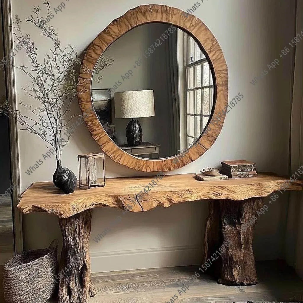Irregular Magnifying Vanity Mirror