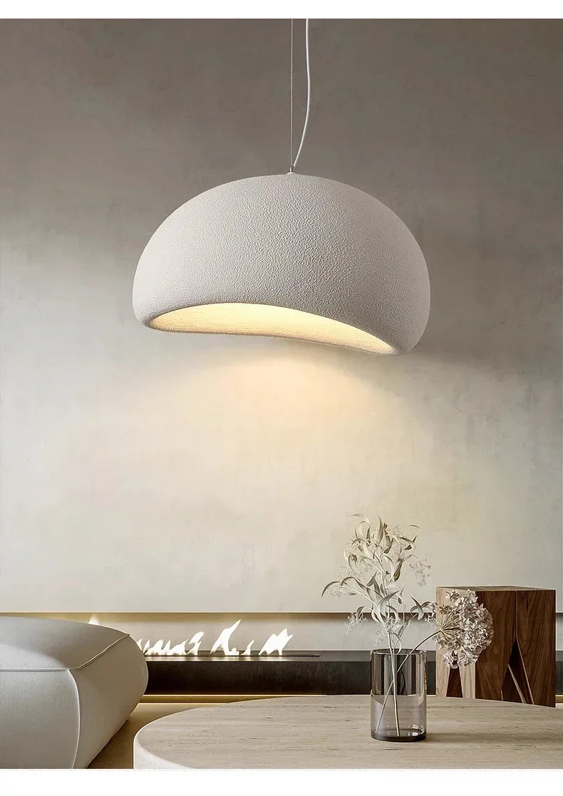 Wabi-Sabi Paper Pendant Chandelier