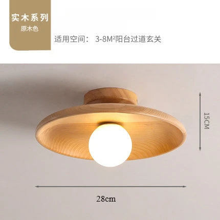 Japanese Bamboo Ceiling Light