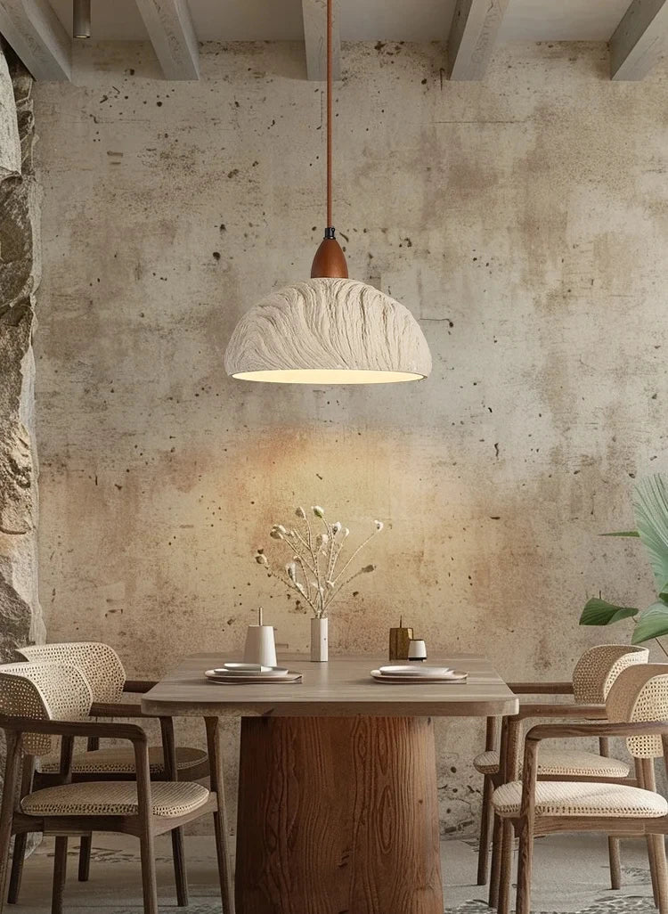 Wabi-Sabi Cement Pendant Chandelier