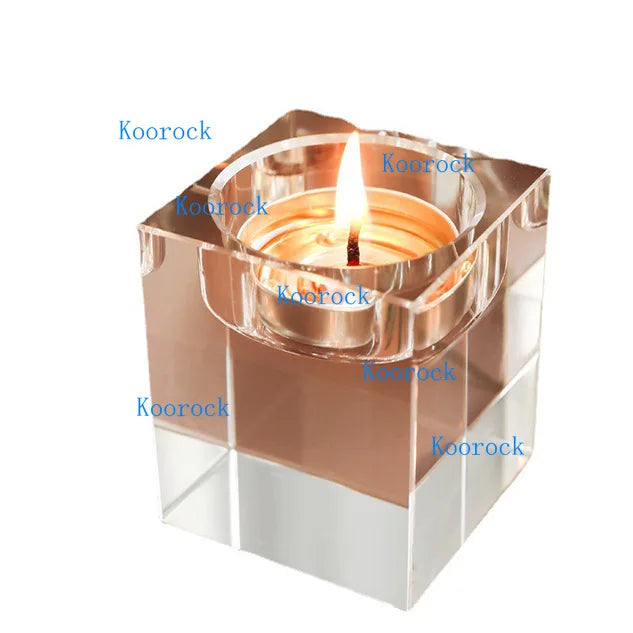 Crystal Candle Holder