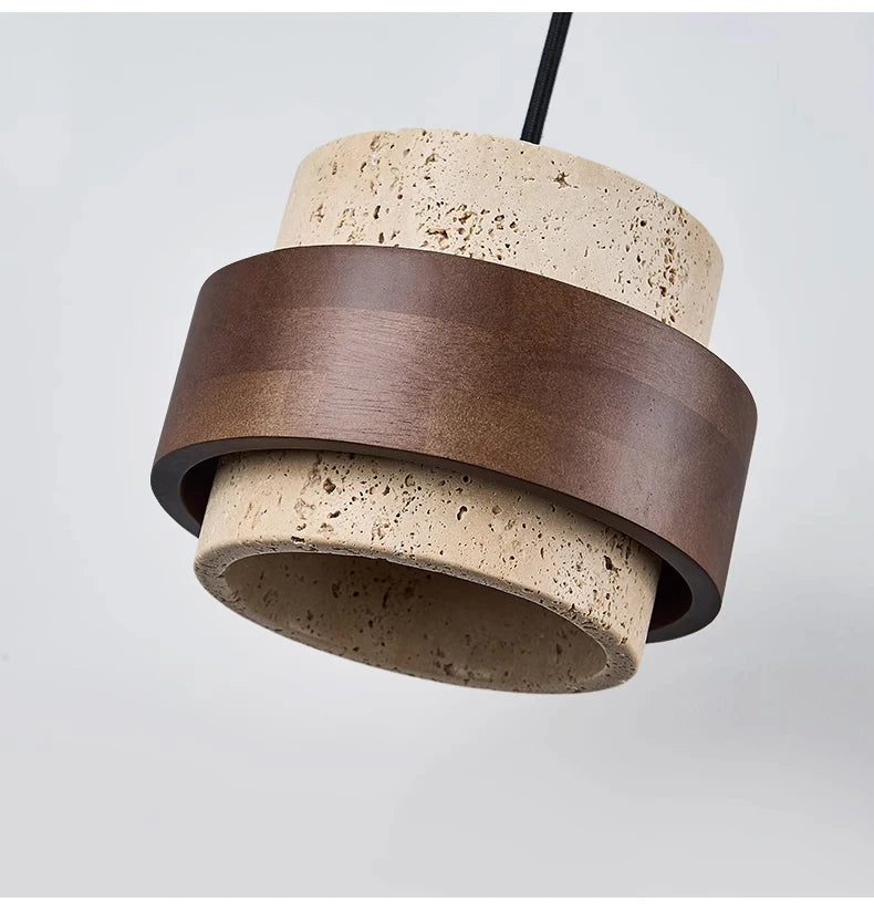 Wabi-Sabi Stone Pendant Chandelier