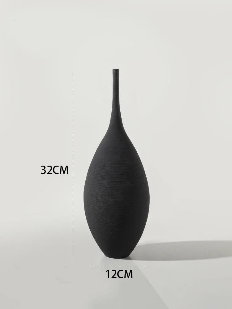 Hand-Drawn Zen Art Vase