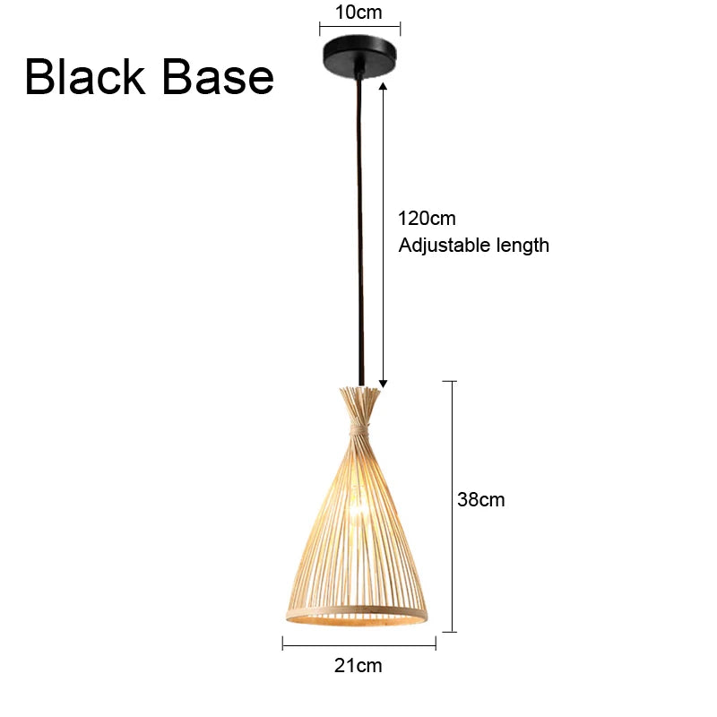 Rattan Pendant Chandelier