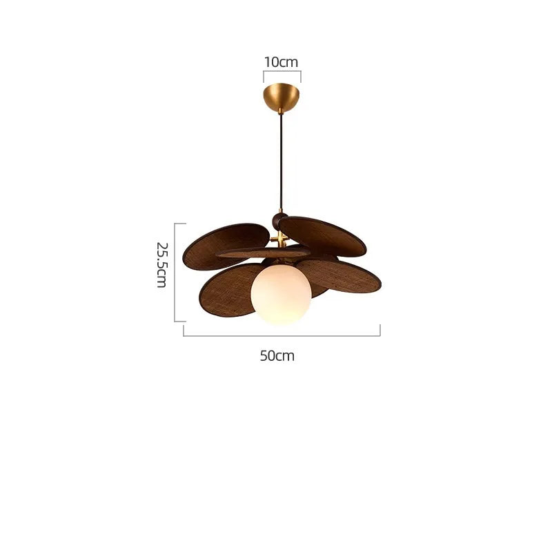 Wabi-Sabi Fabric Pendant Chandelier