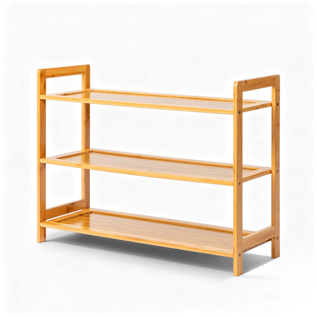 Bamboo Shoe Rack