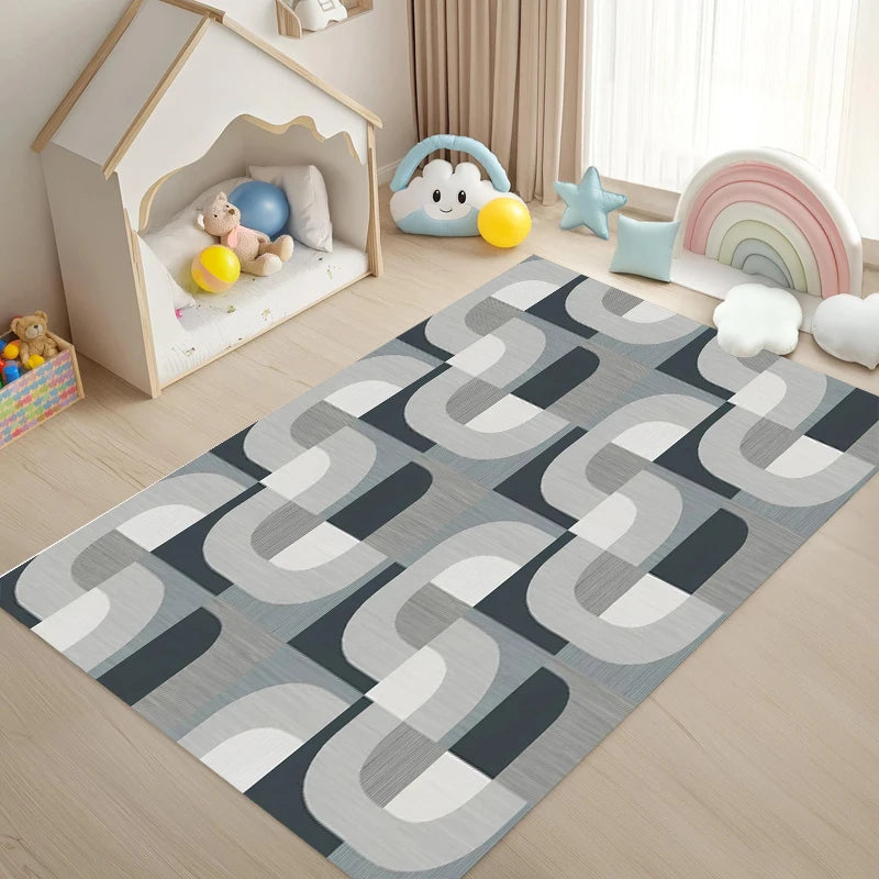 Abstract Geometric Area Rug