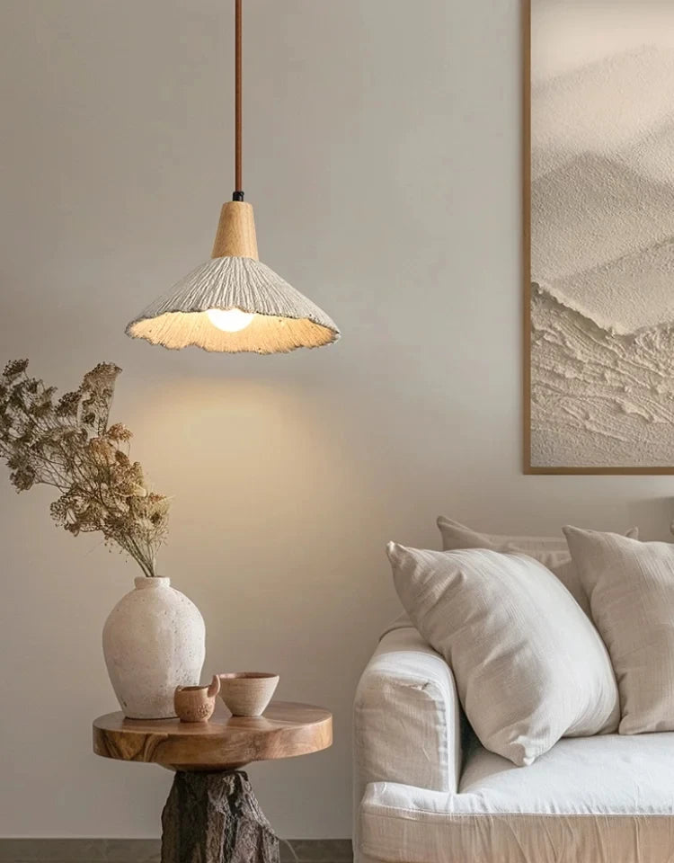 Wabi-Sabi Cement Pendant Chandelier