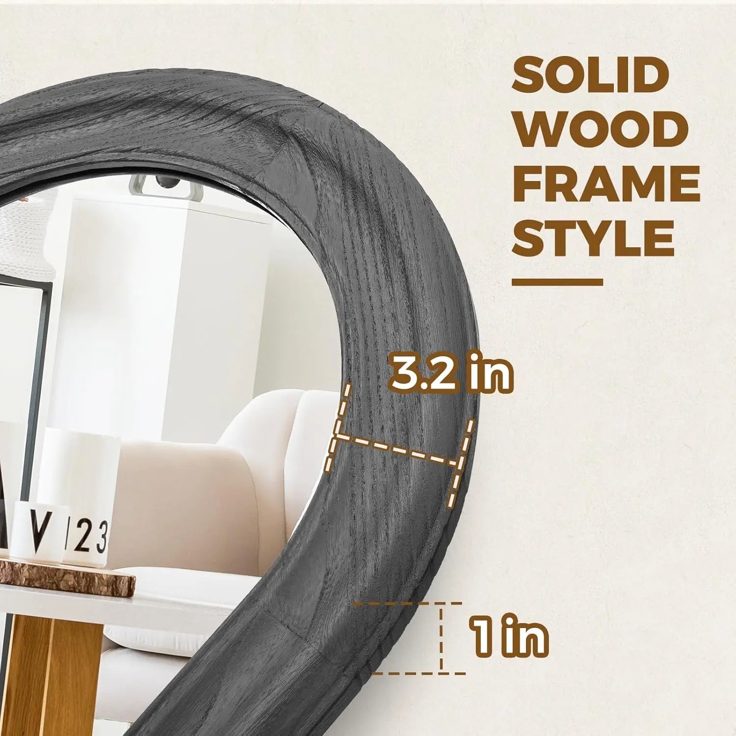 Arched Full-Length Wall Mirror