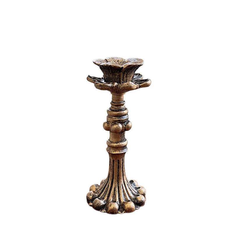 Vintage Resin Candlestick