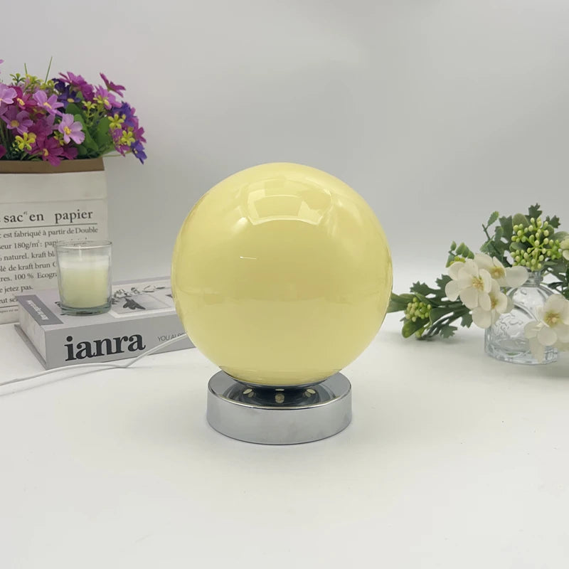 Art Glass Bedside Lamp