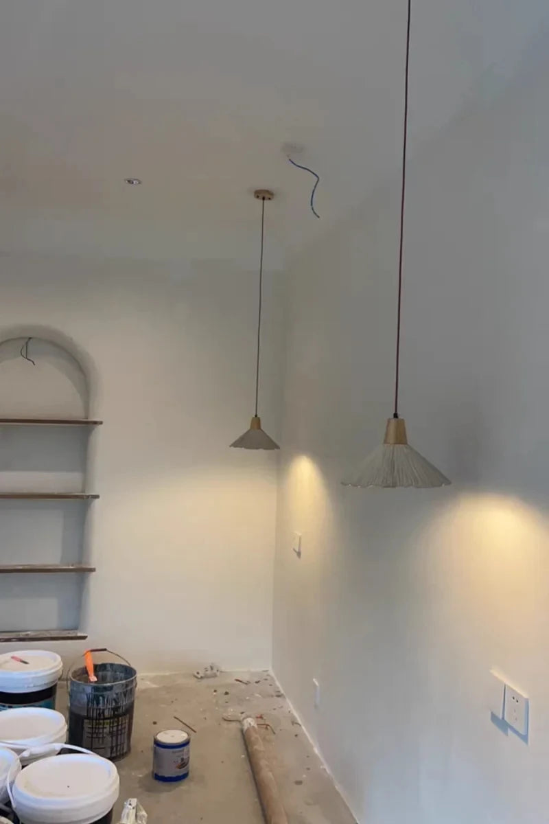 Wabi-Sabi Cement Pendant Chandelier