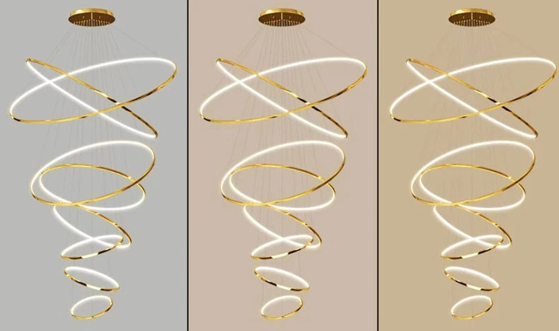 Nordic Acrylic Pendant Chandelier