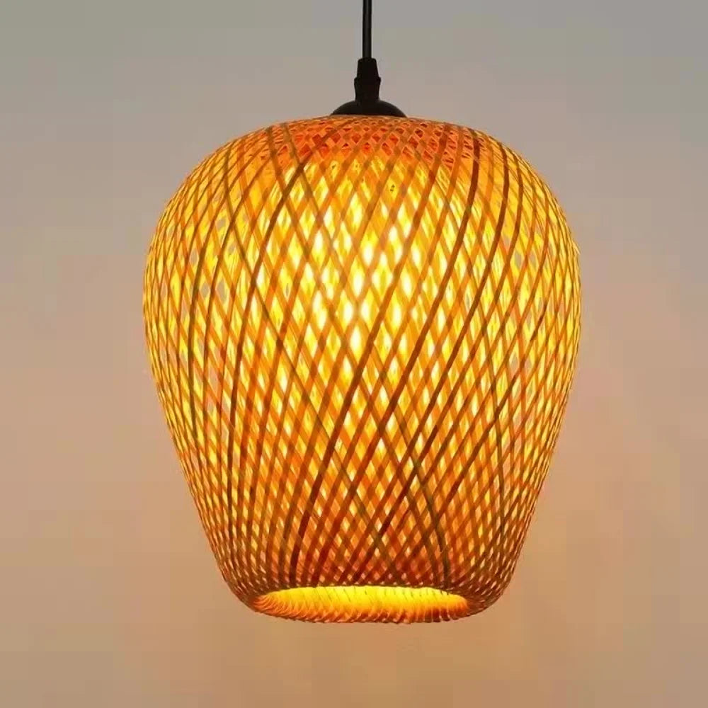 Japanese Bamboo Pendant Lamp