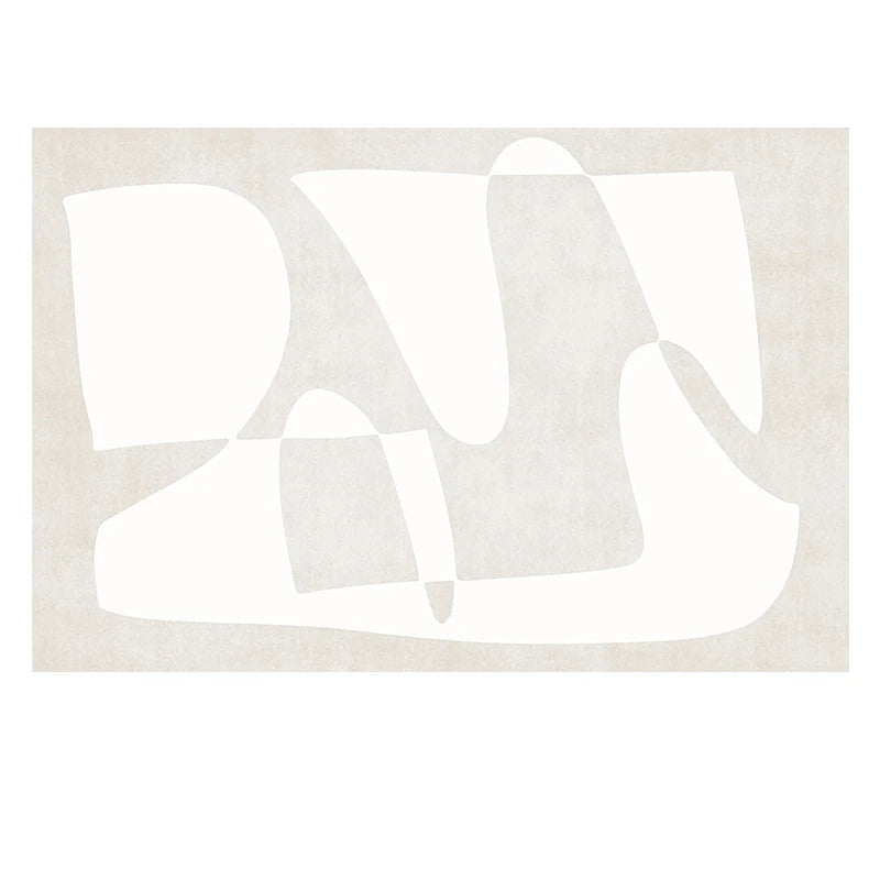 Abstract Plush Area Rug