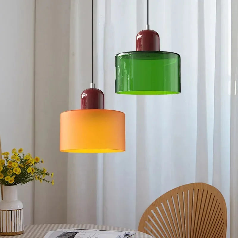 Stained Glass Pendant Light