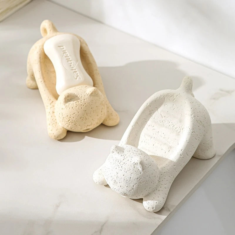 Travertine Soap Dish