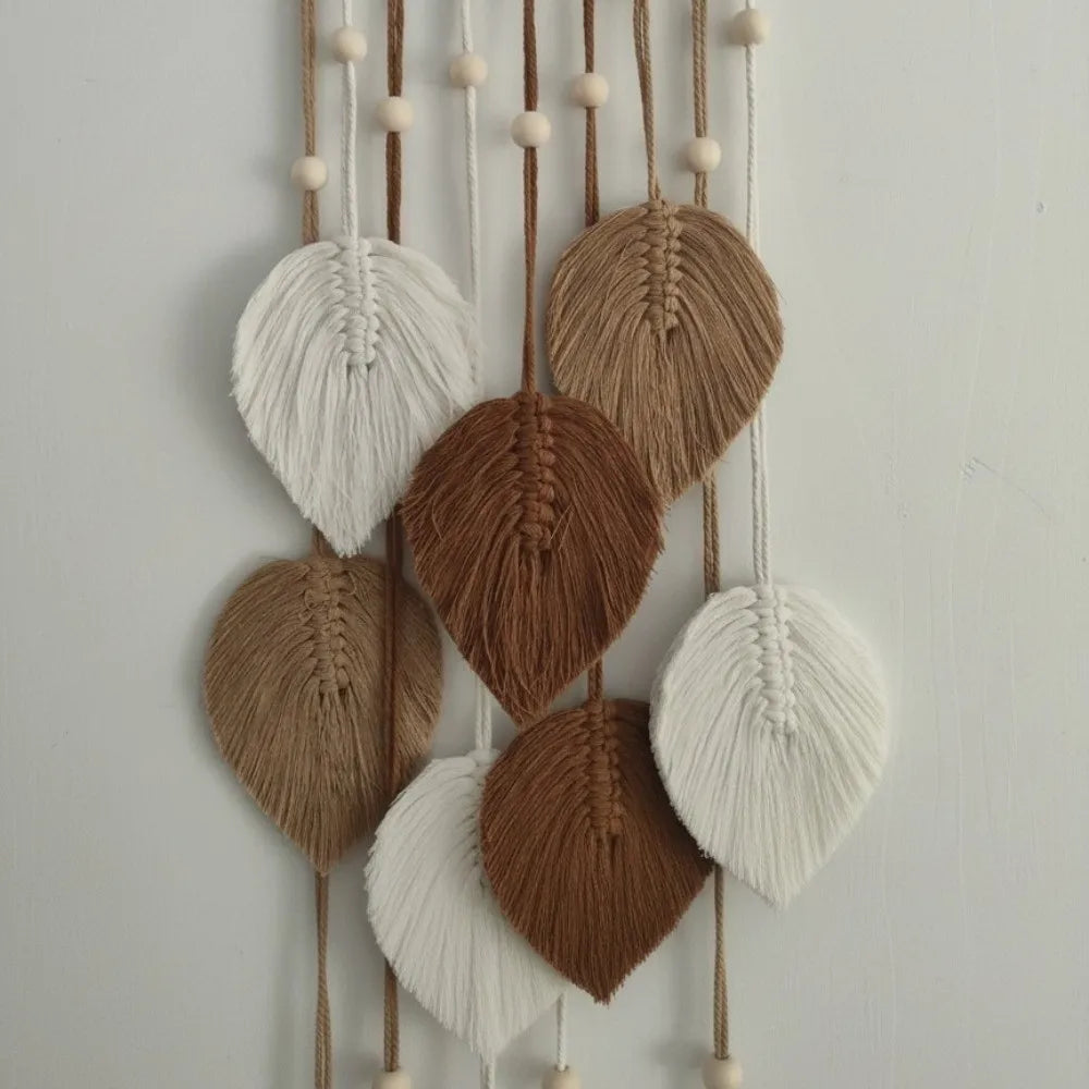 Boho Green Macrame Wall Hanging