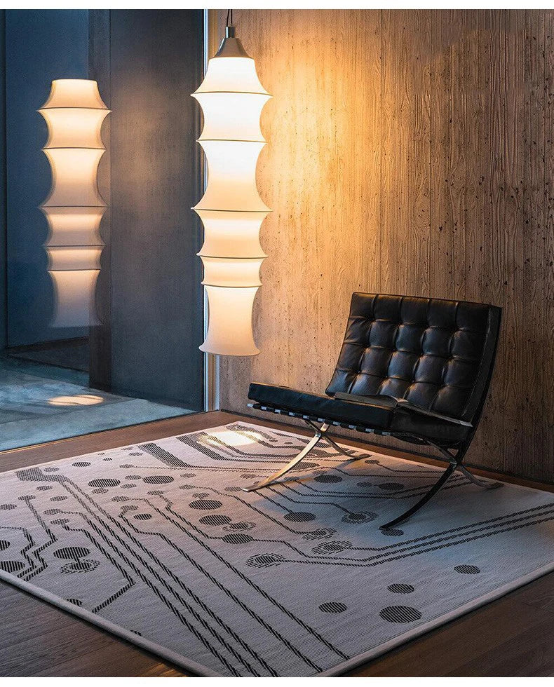 Wabi-Sabi Fabric Pendant Chandelier