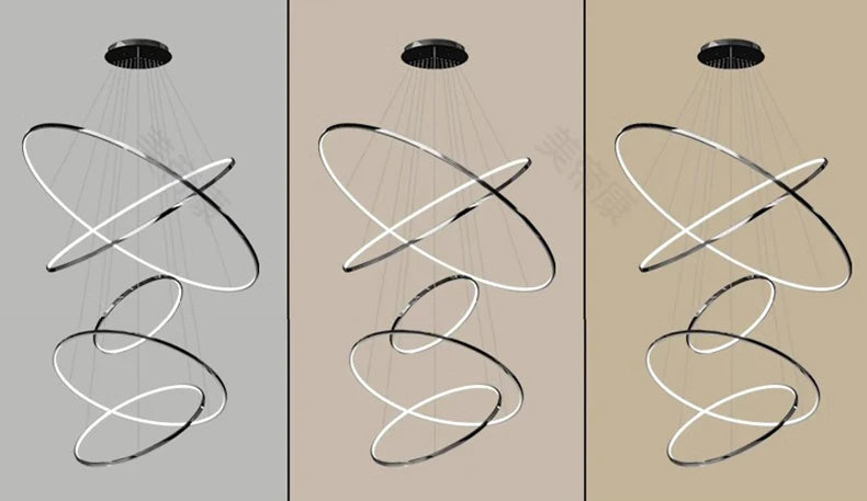 Nordic Acrylic Pendant Chandelier