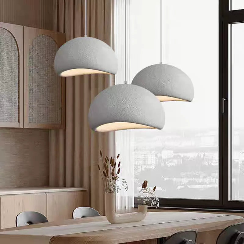 Wabi-Sabi Cement Pendant Chandelier