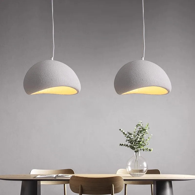 Wabi-Sabi Cement Pendant Chandelier