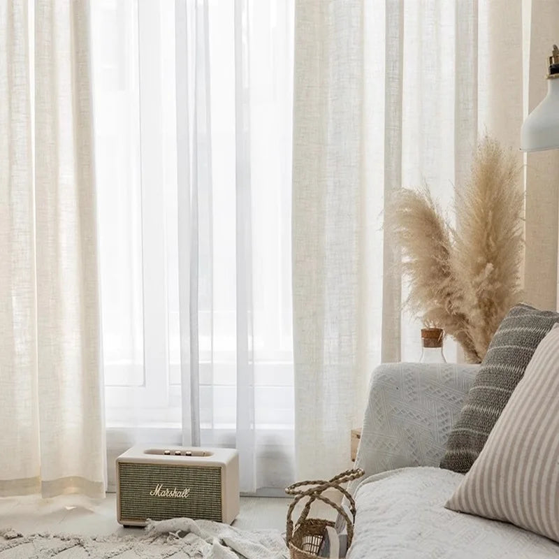 Japanese Tulle Sheer Curtains
