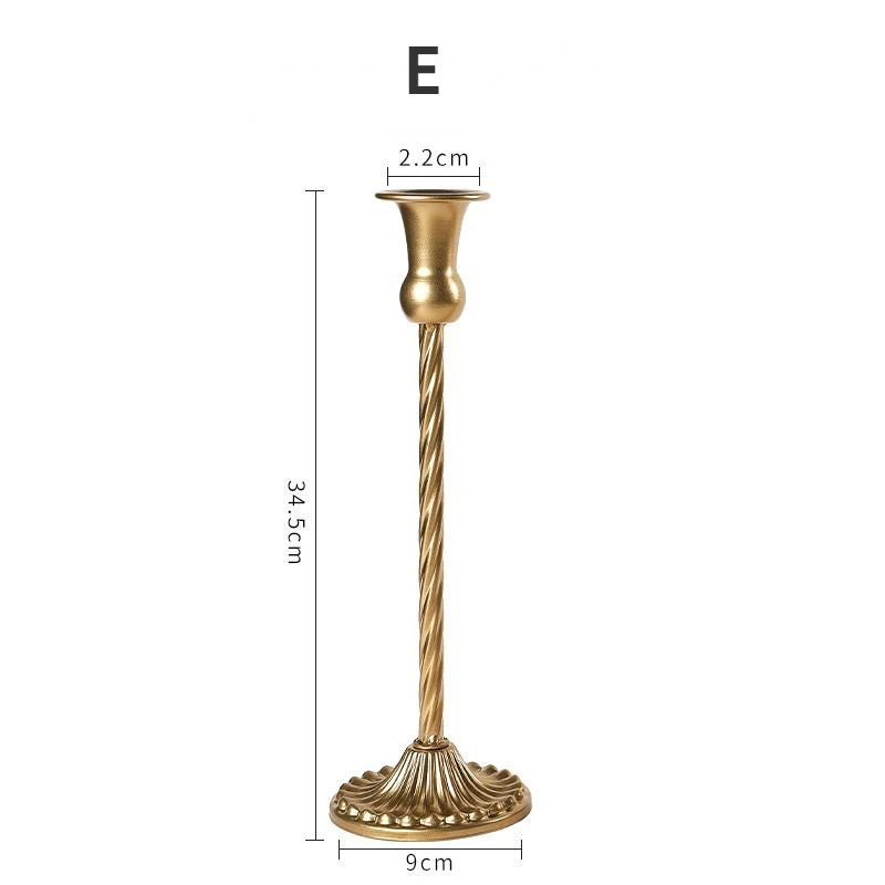 Brass Candlestick (3-Piece Set)