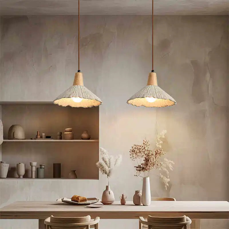 Wabi-Sabi Cement Pendant Chandelier
