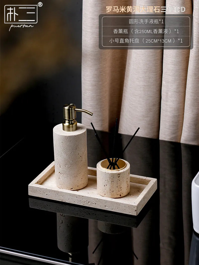 Luxury Travertine Reed Diffuser