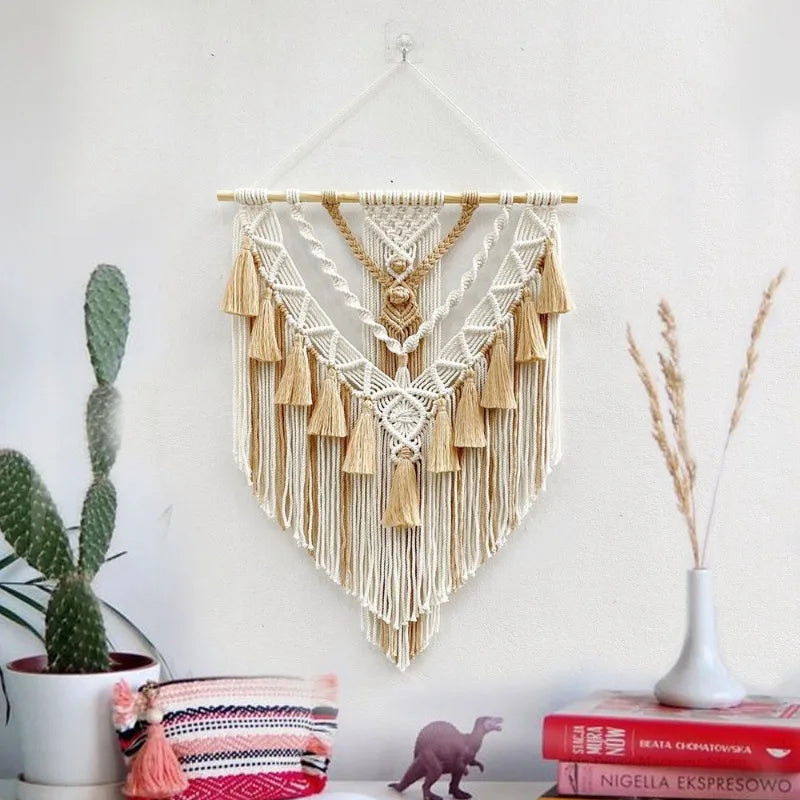 Boho Macrame Wall Hanging