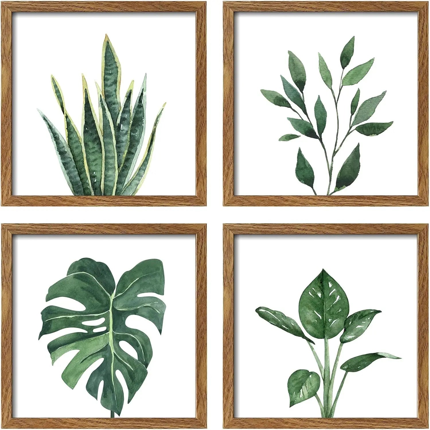 Farmhouse Sage Green Canvas Wall Art