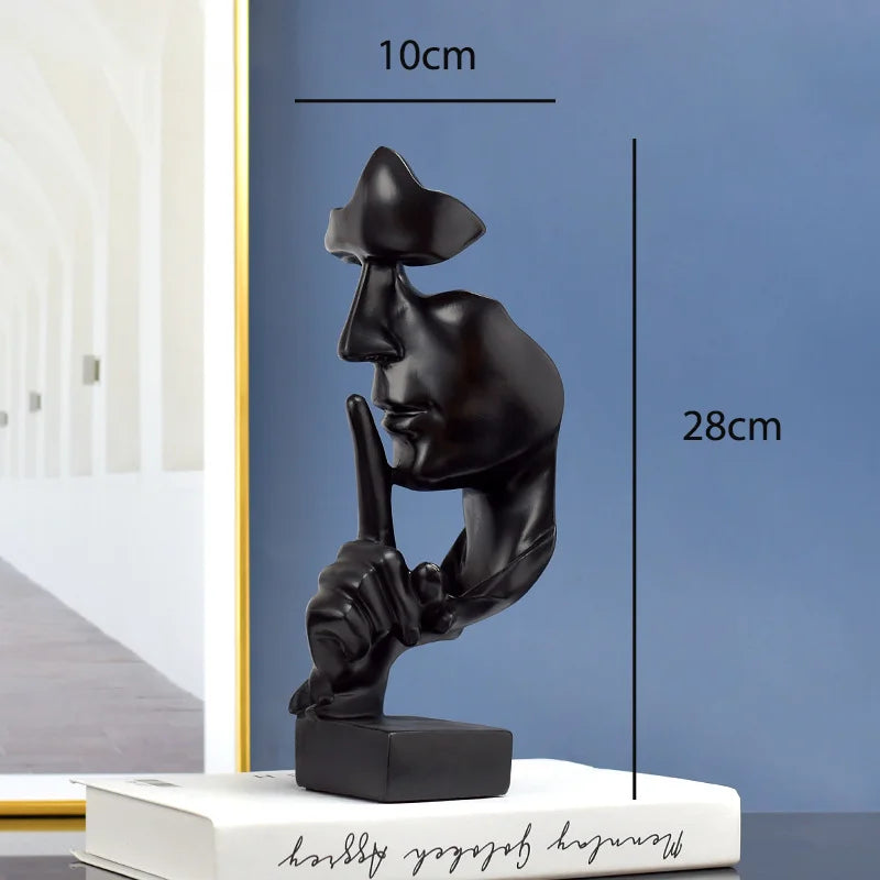 Thinker Figurine Sculpture