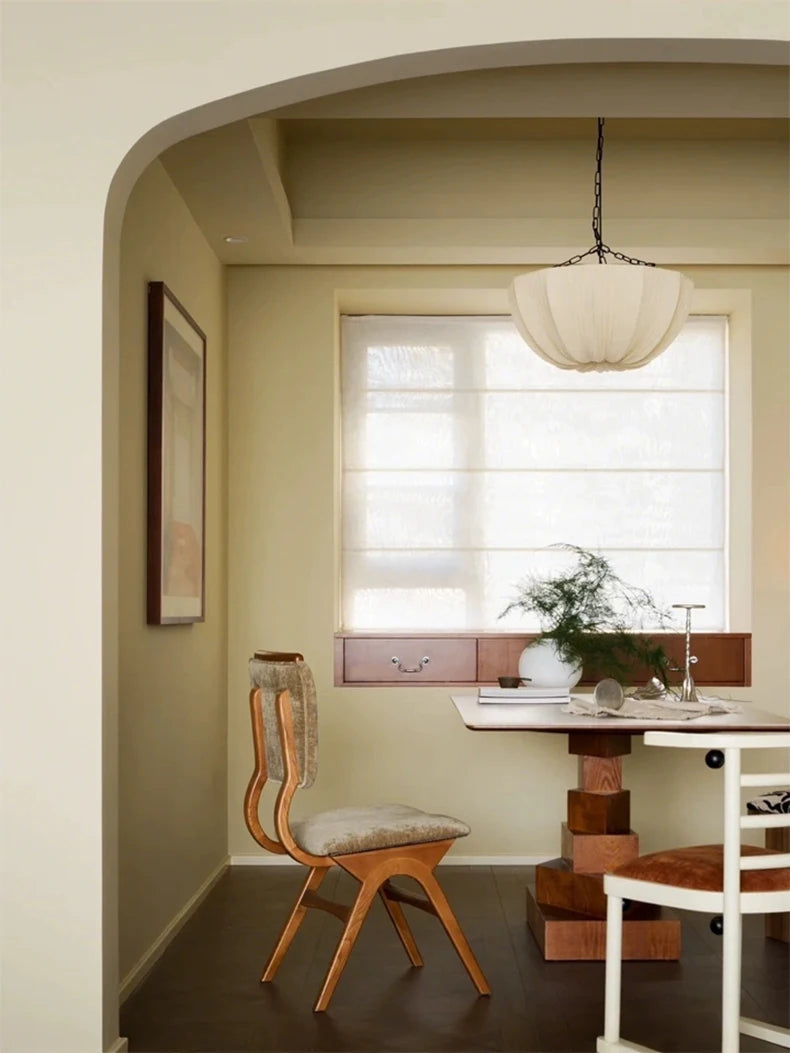 Wabi-Sabi Fabric Pendant Chandelier