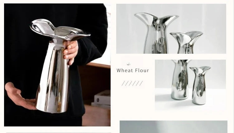 Electroplated Wabi-Sabi Vase