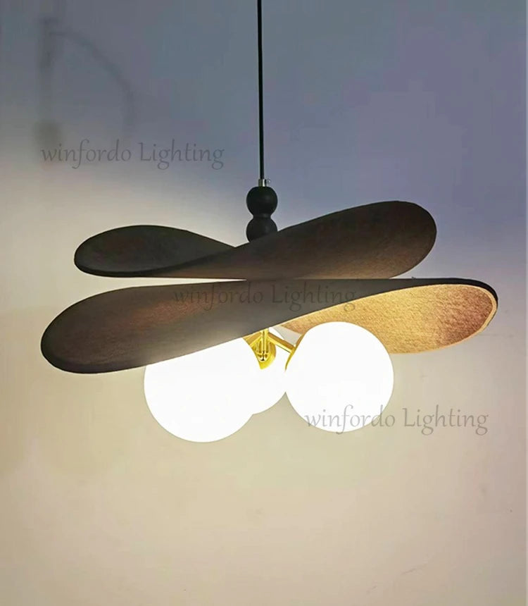 Wabi-Sabi Fabric Pendant Chandelier
