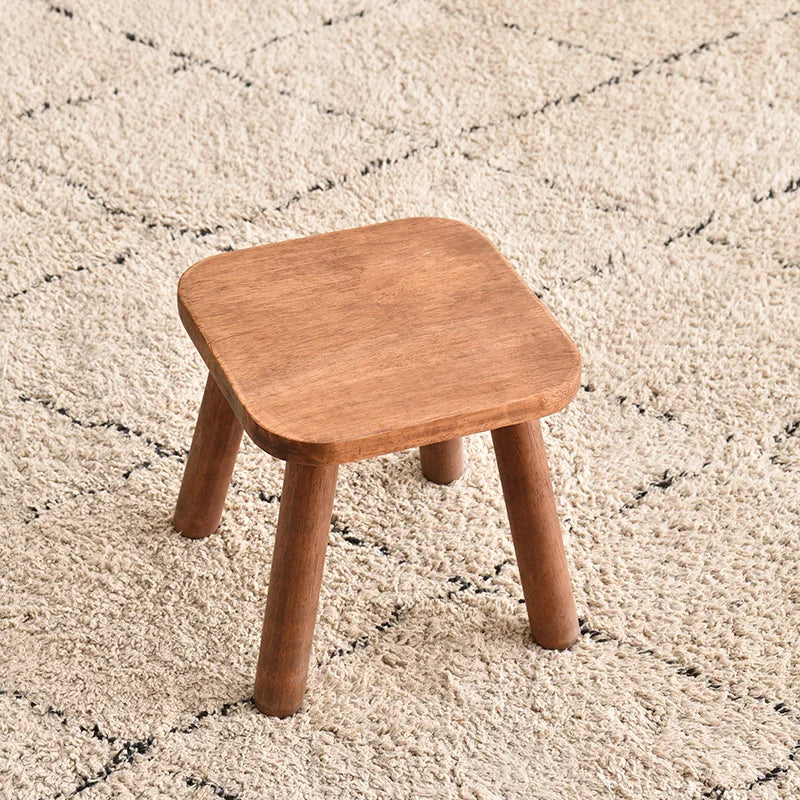 Wooden Shoe Bench Stool