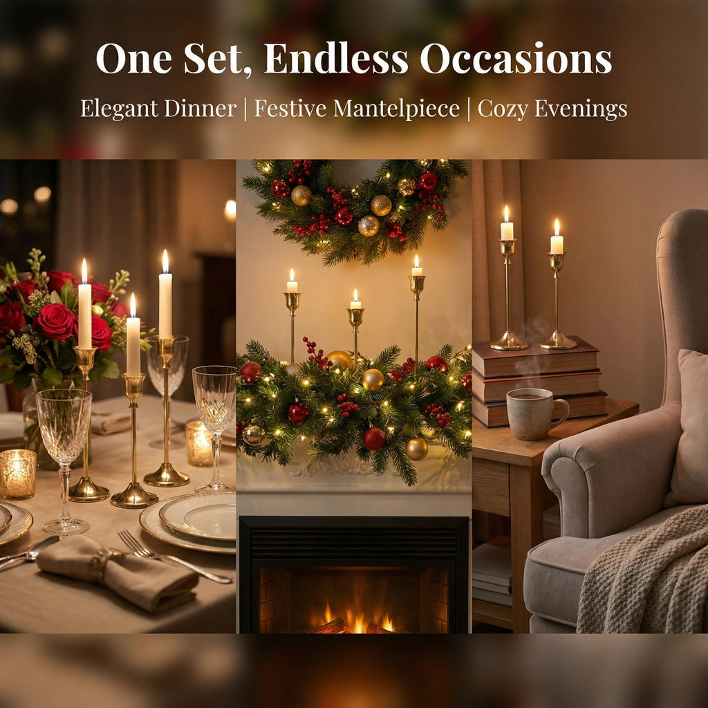 Brass Candlestick (36-Piece Set)