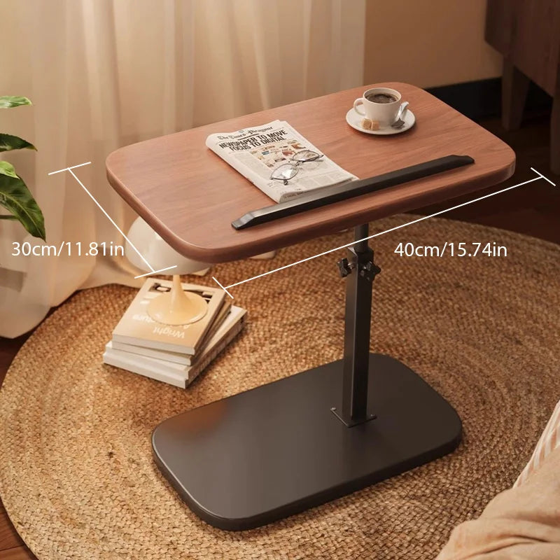 C-Shaped Sofa Side Table