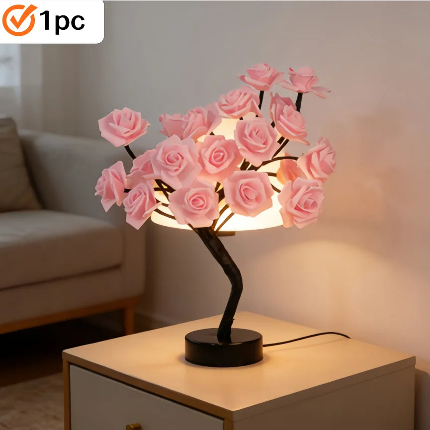 Color-Changing Rose Tree Lamp